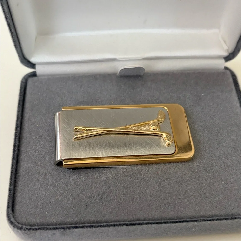 Gold and Silver Money Clip